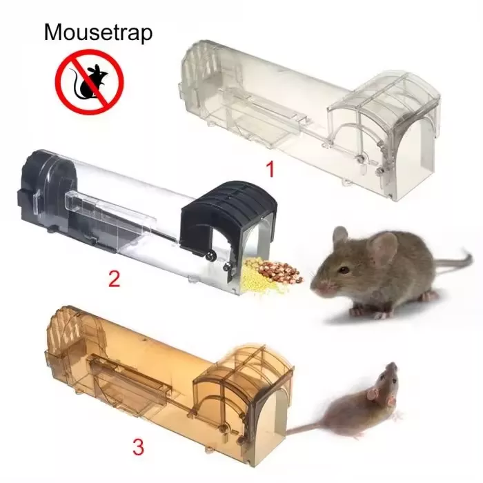 Humane Mouse Traps Indoor for Home Mice Traps for House Indoor No Kill Live Catch Mouse Trap