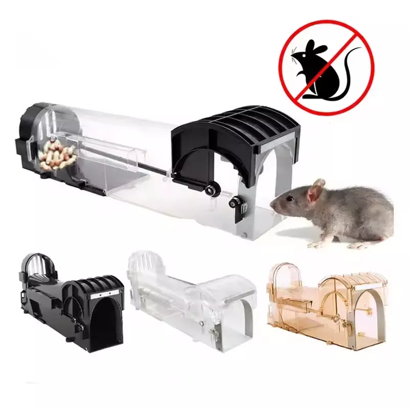 Custom Safe Plastic Rat Trap, Humane Catch Box, Humane Nontoxic Mouse Trap