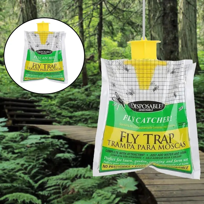 Custom Fly Trap Bag Manufacturer blue